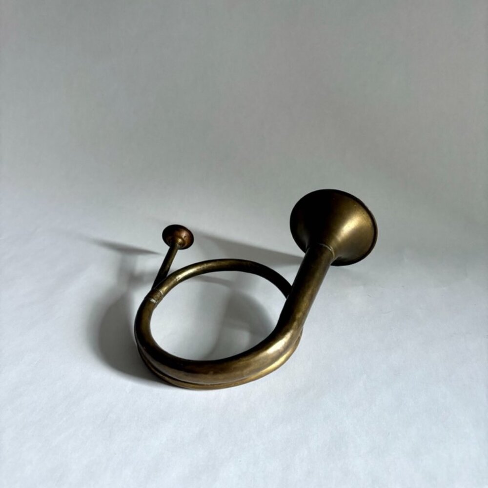 Vintage Brass French Horn Fox Hunt Bugle Decor - Picture 6 of 6